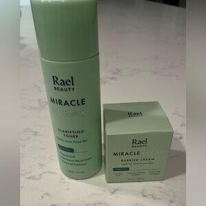 NOT OPENED Rael Miracle Clear Toner and Moisturizer